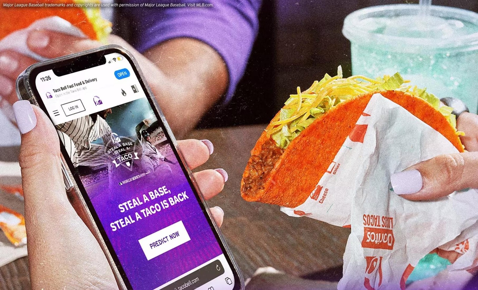 Campaña Steal a Base, Steal a Taco
